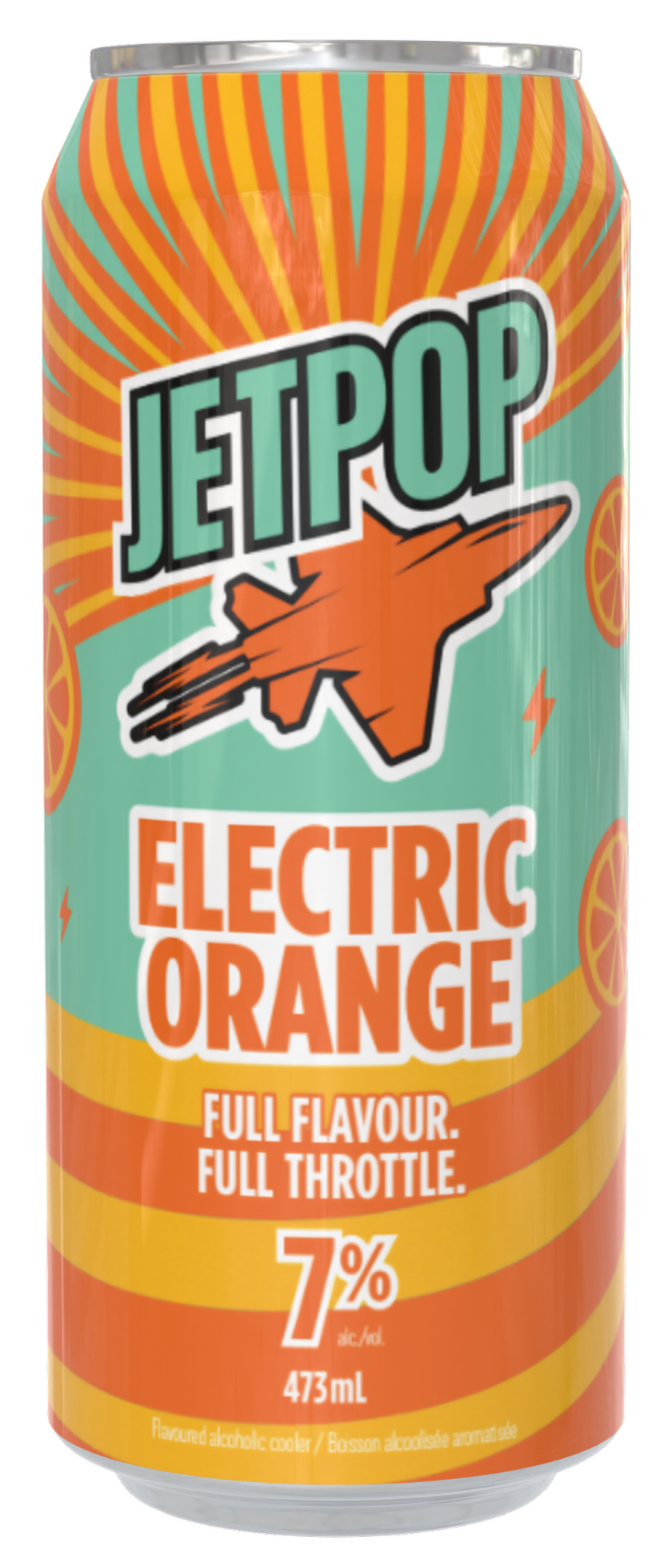 JETPOP Electric Orange can